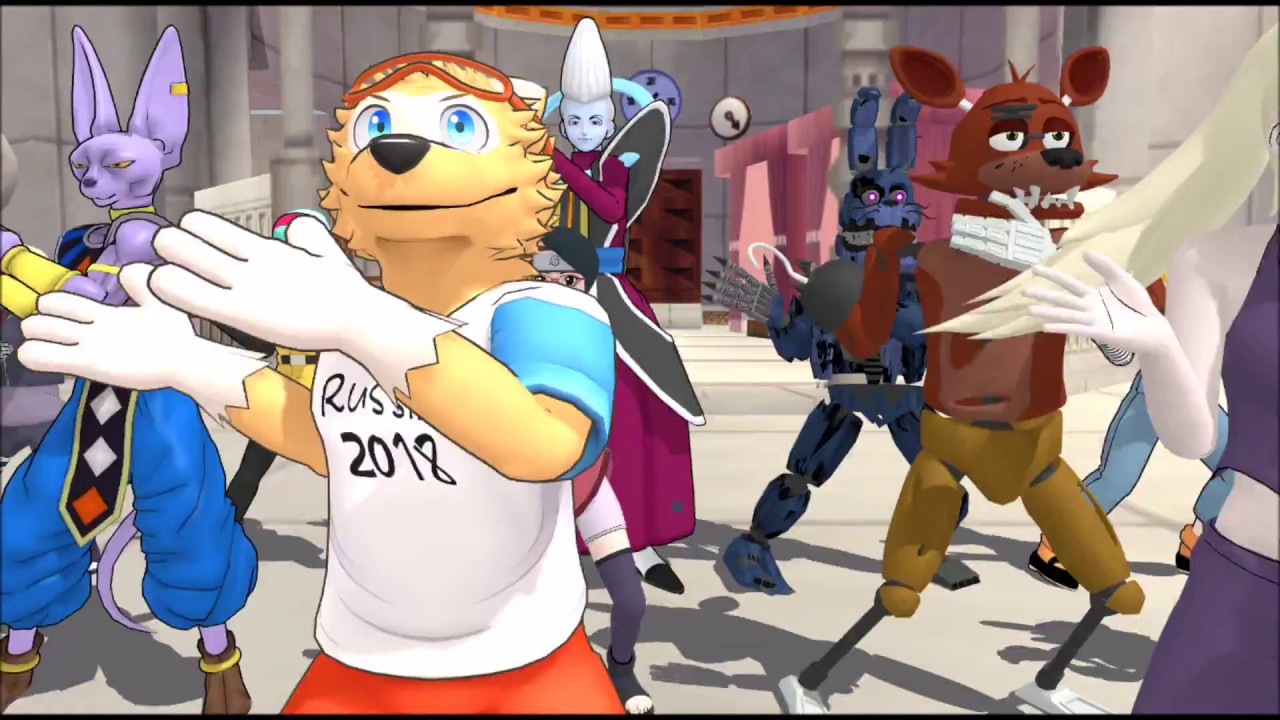 [MMD] Telephone ft Beyonce (Zabivaka, FNAF, KH, Dragon Ball, Boruto)