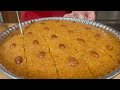 Qalb El Louz - Algerian basbousa recipe - قلب اللوز