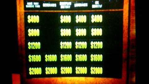 Jeopardy! PlayStation Two Gameplay 1 Part 2