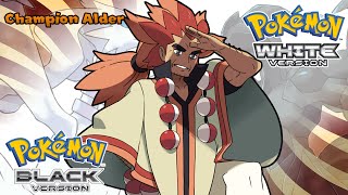 Pokémon Black & White - Alder Encounter Music Hq
