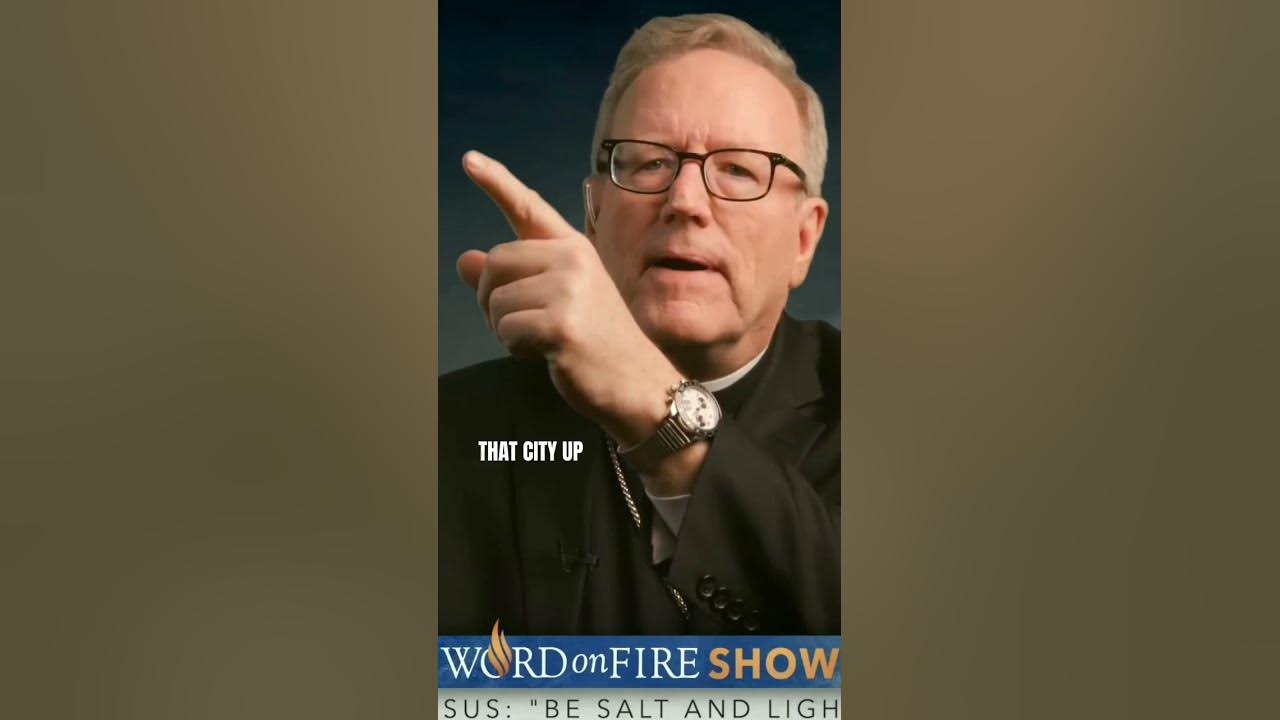 The purpose of being a christian with bishop barron purpose salt 
