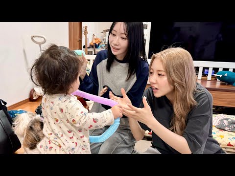 姉の留守中に家侵入して1歳娘のお世話したらおてんばすぎてこっちが泣きそう