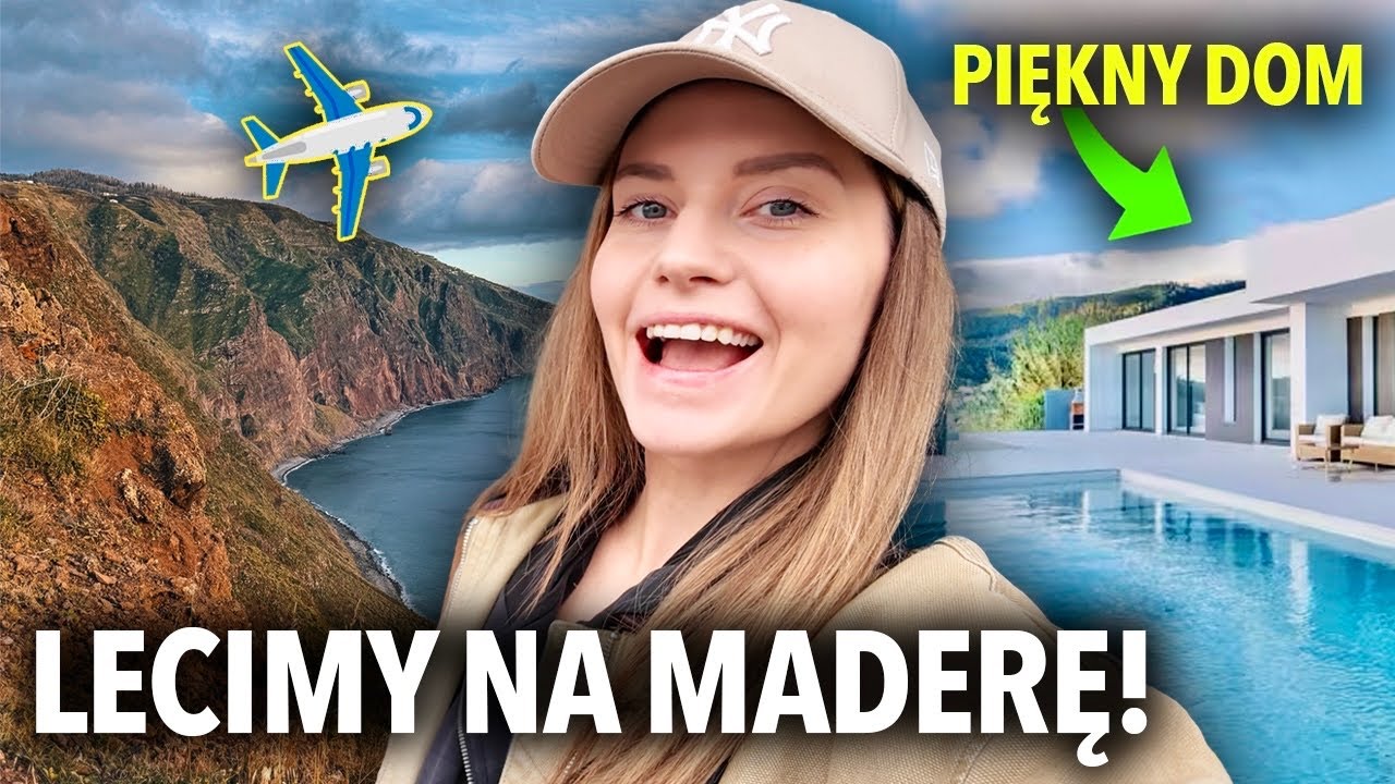 Lecimy Sobie W Trip Z Moja Ekipa LECIMY NA MADERĘ! Pakowanie, lot samolotem i niesamowity dom z widokiem