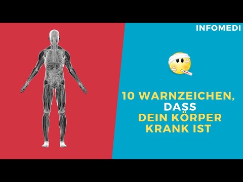 10 Warnzeichen, dass dein KÖRPER KRANK ist - Alarmsignale, die du ernst nehmen solltest⎥InfoMedi