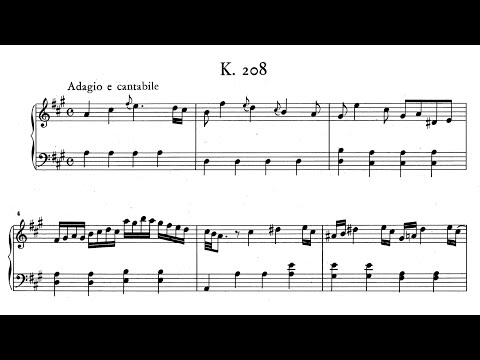 Scarlatti: Keyboard Sonata