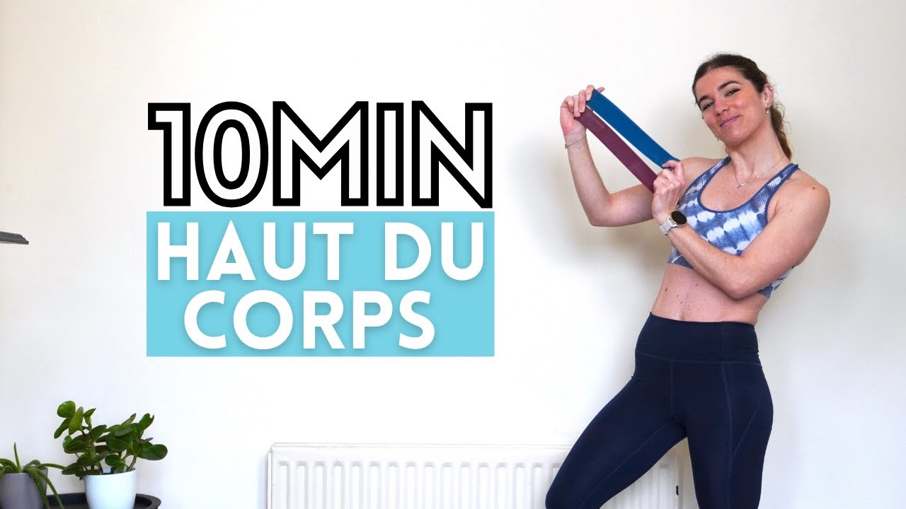 Top 8 des exercices haut du corps avec élastique – Fit Super-Humain