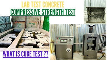 Lab test of Concrete | Cube test | Compressive strength test| RMC test as per IS CODE 516 : 1959
