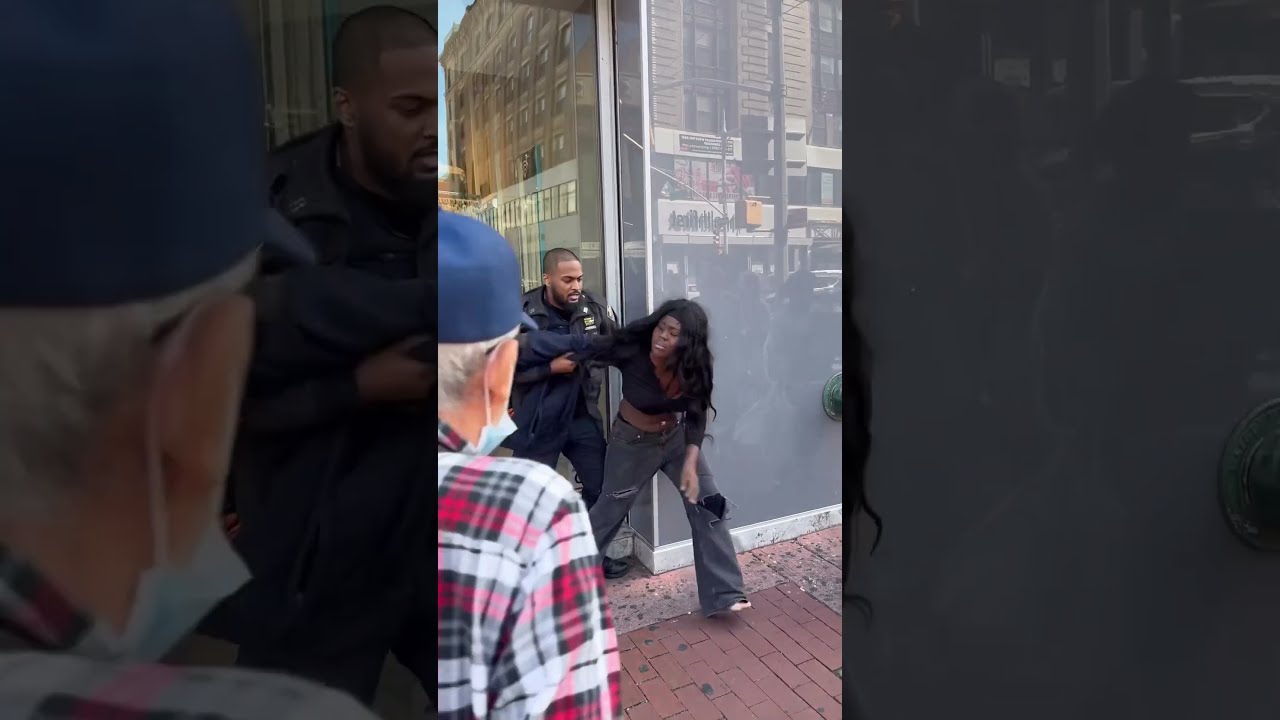 Scarlip Breaks Free From Police Slipping Falling Jokes Comedy JamaicaAve NewYork