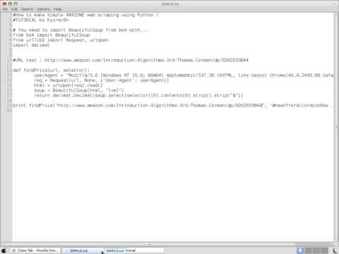 #How to make Simple AMAZONE Price viwer -  Web scraping using Python ?