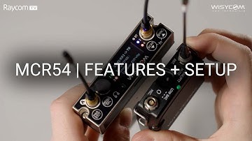 Wisycom MCR54 | Walkthrough