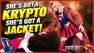 McFarlane Toys DC Multiverse Supergirl & Krypto Gold Label Collection Deluxe Figure Review
