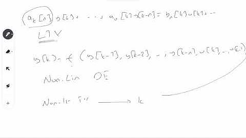 Discrete-Time Systems - System Representations (Lecture 1 - Part II)