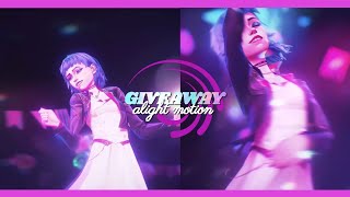 ALIGHT MOTION GIVEAWAY PACK || (qr code   alight link)