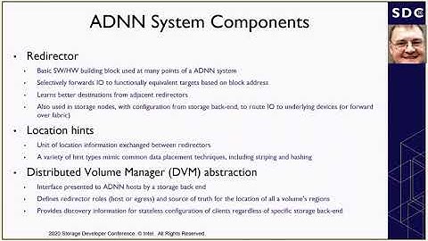 SDC2020: Adaptive Distributed NVMe-oF Namespaces