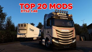 Top 20 Mods for ETS2 1.46 | Euro Truck Simulator 2 Mods