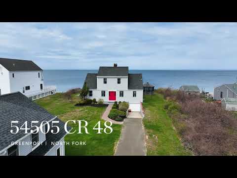 Waterfront Beach House 54505 CR 48 Greenport