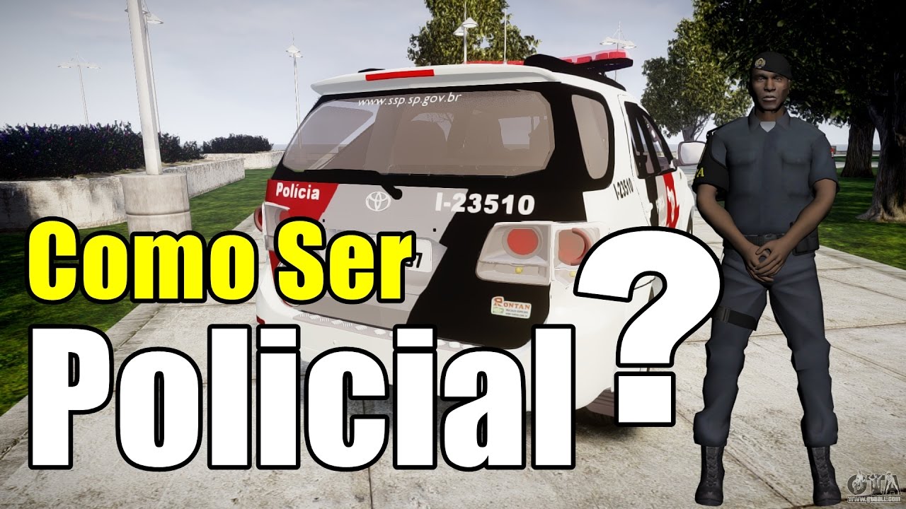 GTA MTA - Como ser policial no Brasil Server Top - YouTube
