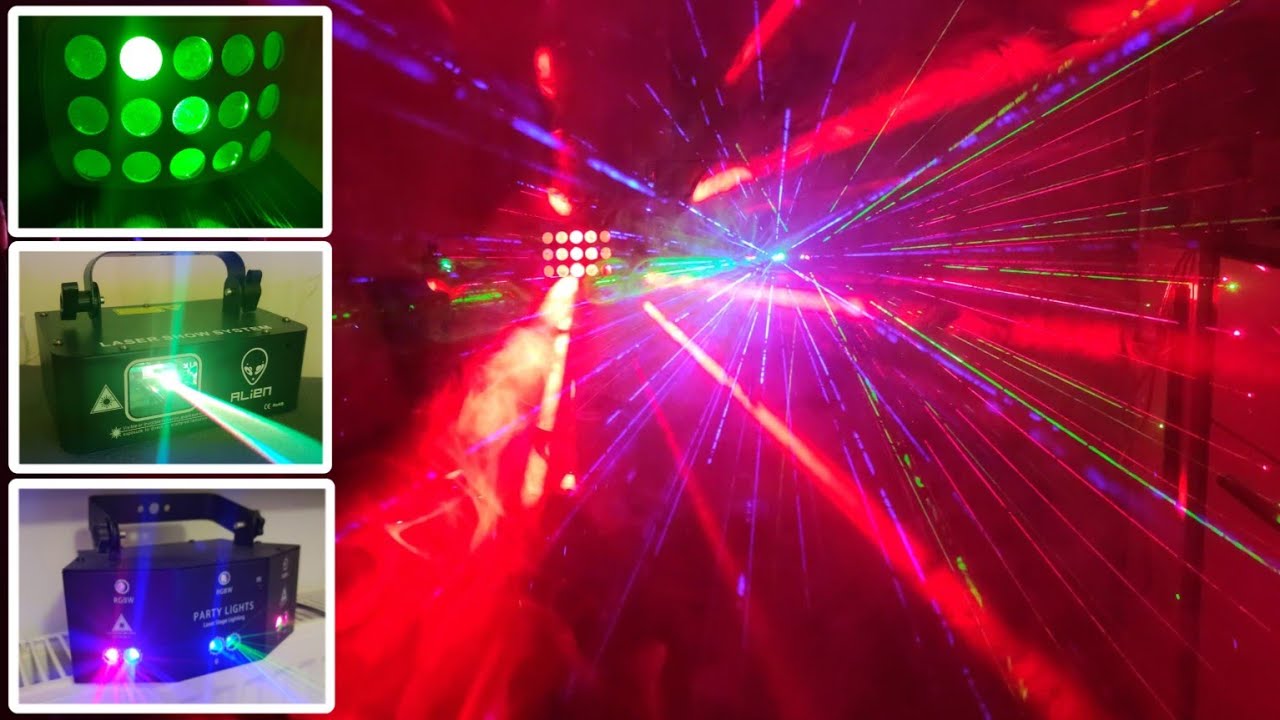 Best Disco Party Laser Light, home and Club Das beste Laserlicht für eine Disco 2024 Alien Laser