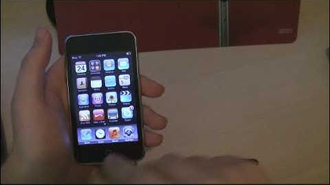 Skype Ipod Touch 2G VOIP guide - How to use internal speaker with mic plugged in