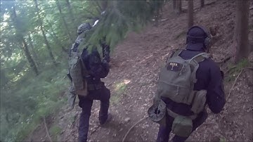 Defending bunkers, Apache Snow 5 - Midnight, Team Vietcong, paintball