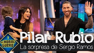 Sergio Ramos sorprende a Pilar Rubio apareciendo con uno de sus hijos  El Hormiguero