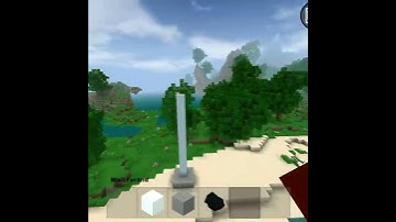 Mini block craft I made a Rainfall😱|Wait for end|Mini block craft में मैंने झरना बनाया|#shorts