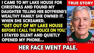 I Came To My Lake House Alone For Christmas, And Found My Daughter And Her Boyfriend's Family Had...