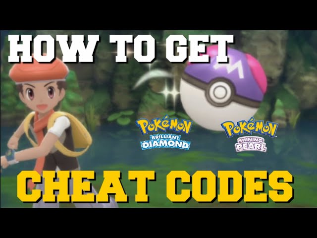 HOW TO GET CHEAT CODES FOR POKEMON BRILLIANT DIAMOND AND SHINING