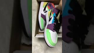 Air Jordan 1 Mid SE Multi Color W   CW1140 100