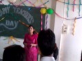 Seema maams praising words after succesful celebration of teachers day
