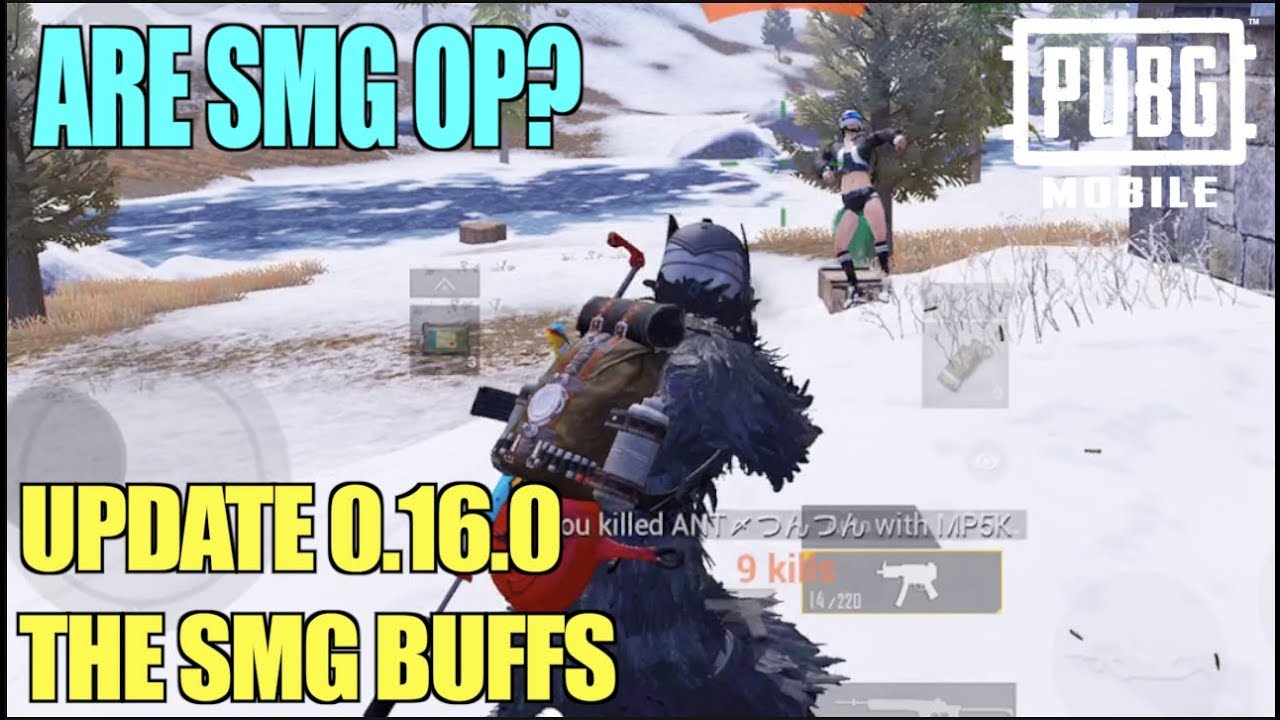 NEW SMG UPDATE PUBG MOBILE