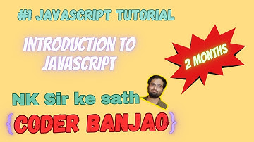 Learn JavaScript In Hindi | Introduction | Part - 2 | Coder Banjao!