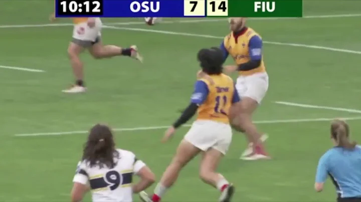 Jaime Barlow College Rugby Highlights