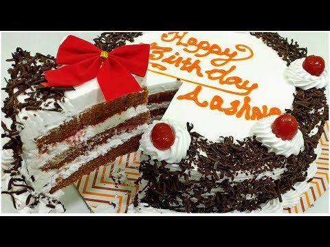 baking-vlog#29•how-to-make-black-forest-cake-recipe-with-step-by-step-instructions•sumis-vlog-cake