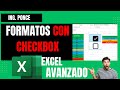 Resalta celdas con CheckBox en Excel paso a paso.