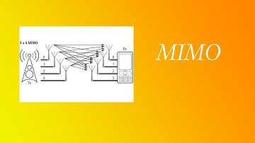 MIMO | MULTIPLE INPUT MULTIPLE OUTPUT
