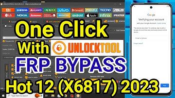 Infinix Hot 12 Frp Bypass Unlock Tool