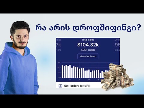 რა არის დროფშიფინგი და ღირს თუ არა დაწყება?