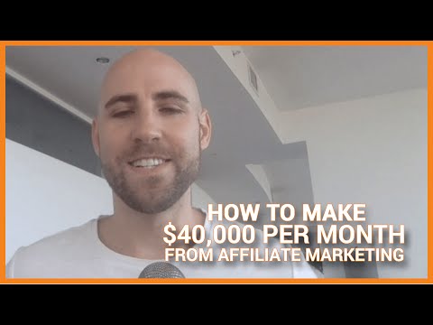 How To Make $40,000 Per Month From Affiliate Marketing With Mike From Maine