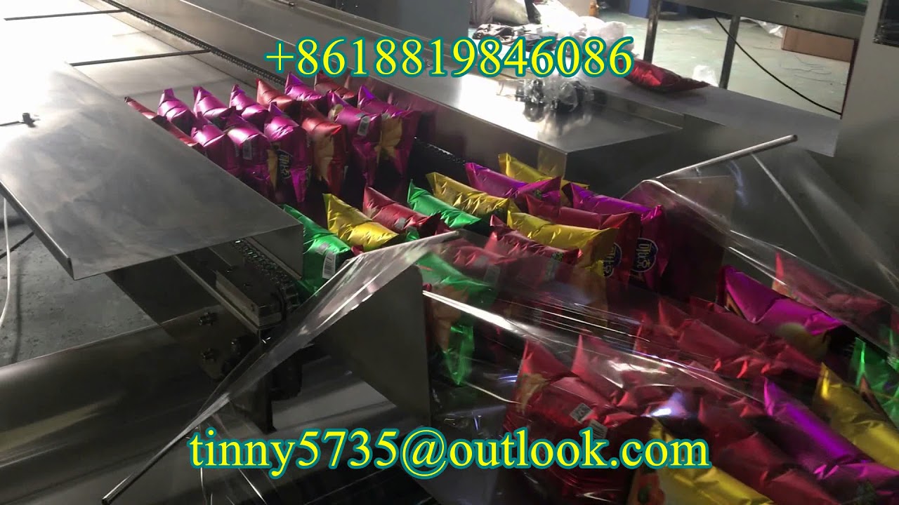 Chips Multi packaging machine,Chips Multi Flow packaging machine,Bags in Bag wrapping machine