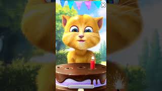 Full talking ginger gameplay 😂 funny cat video 🐈 #talkingtomversion #cat #talkingtom News