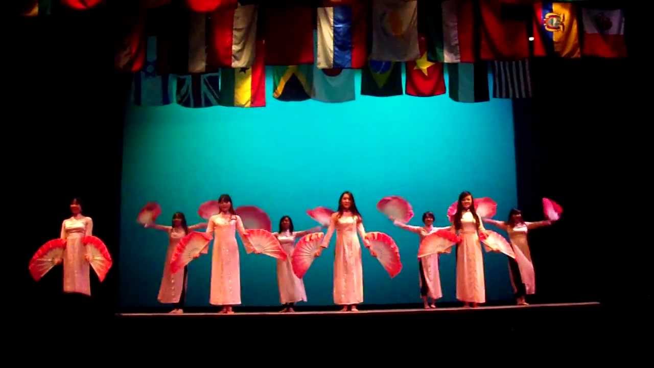 LU Cabaret Vietnamese Fan Dance YouTube
