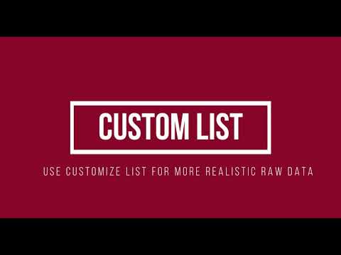 Raw Data Generator