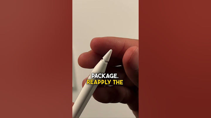 How to Replace Apple Pencil Tip!