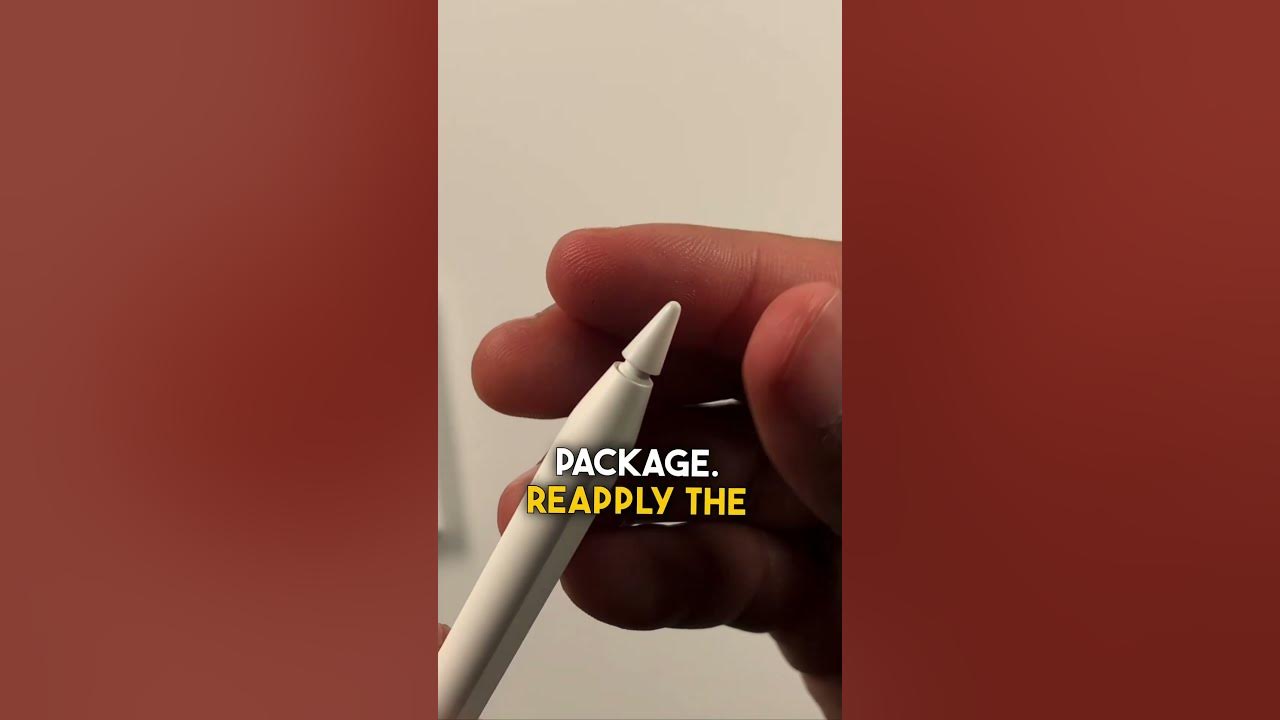 How to replace apple pencil tip youtube
