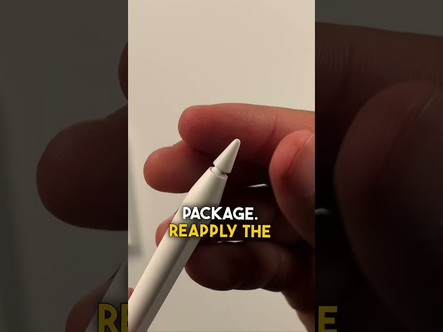 How to Replace Apple Pencil Tip!