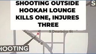 Seattle police investigating shooting outside a hookah lounge that killed one, injured three