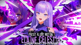 PRESET JJ ANIME LIKE SOFARSABI💌🥶 Elaine Celestia😍 Dj Sugar Daddy Viral Tiktok🎵