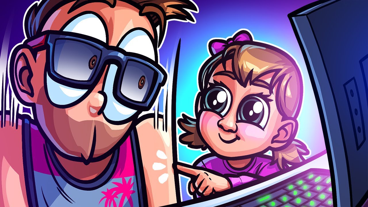 My DAUGHTER Snuck Into My Office And Jump-Scared Me! - Modern Warfare Funny Moments