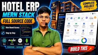 Build a Complete Hotel ERP System with MERN Stack | Role-Based Access + Full Source Code